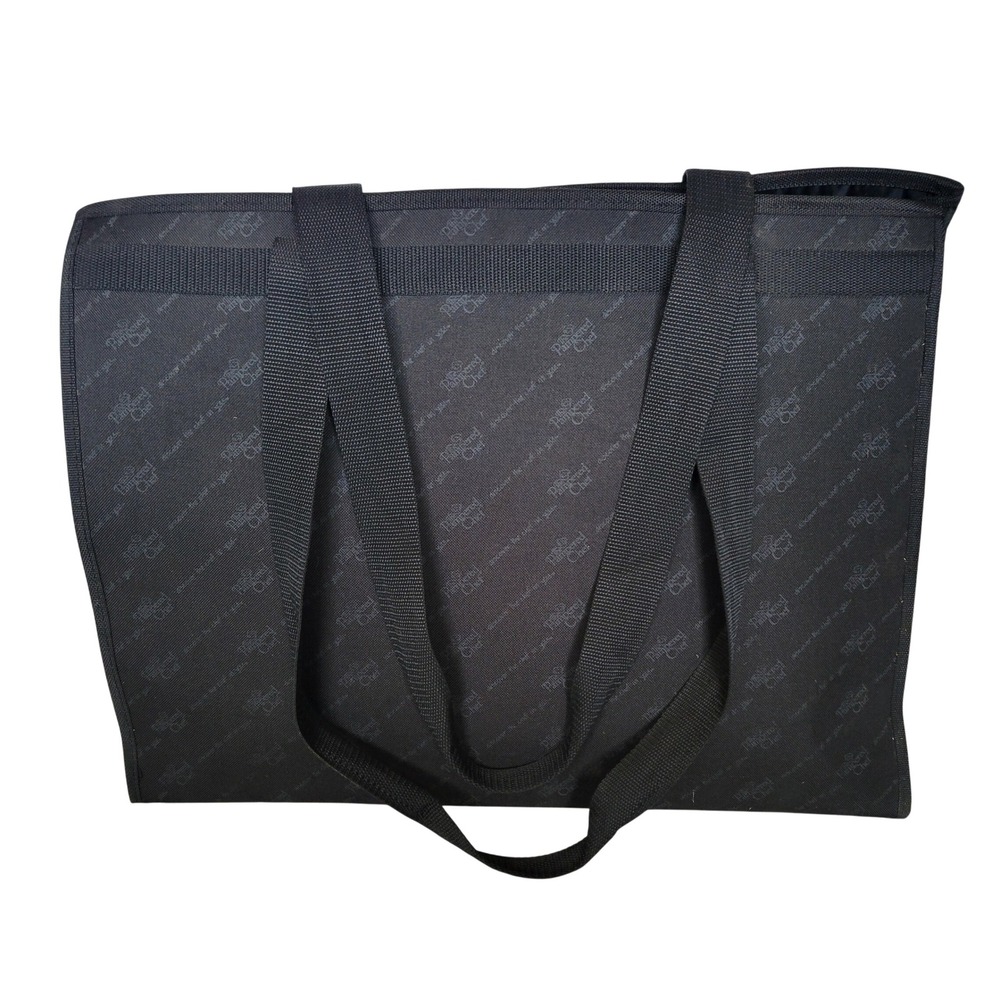 Pampered Chef 64 L Consultant Tote Bag Large Utility Organizer Jumbo Large Black